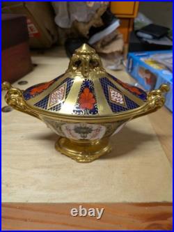 Royal Crown Derby Old Imari Tureen & Lid two handles