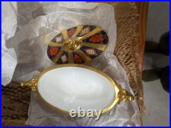 Royal Crown Derby Old Imari Tureen & Lid two handles