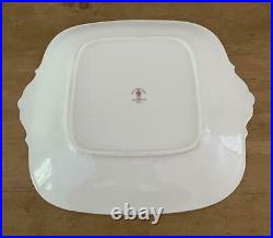 Royal Crown Derby Old Traditional Imari 2451 Handled Cake Serving Plate Tray
