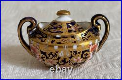 Royal Crown Derby, Old Witches #6299, Miniature 3 Pc. Teaset