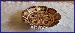 Royal Crown Derby Old imari Fluyted Scalloped Ruffled Desert Plate