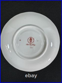 Royal Crown Derby Olde Avesbury(1)Footed Cream Soup Bowl & SaucerPerfect