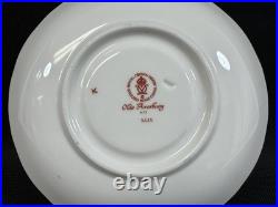 Royal Crown Derby Olde Avesbury(1)Footed Cream Soup Bowl & SaucerPerfect