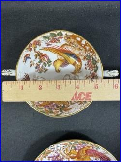 Royal Crown Derby Olde Avesbury(1)Footed Cream Soup Bowl & SaucerPerfect