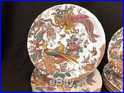 Royal Crown Derby Olde Avesbury 35 Pc 7- 5 Pc Place Settings Dinner Service READ