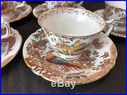 Royal Crown Derby Olde Avesbury 35 Pc 7- 5 Pc Place Settings Dinner Service READ