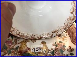 Royal Crown Derby Olde Avesbury 35 Pc 7- 5 Pc Place Settings Dinner Service READ