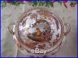 Royal Crown Derby Olde Avesbury 9 Lidded Serving Dish-never Used Nr Mint To Min