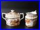 Royal-Crown-Derby-Olde-Avesbury-A73-Covered-Sugar-Bowl-Creamer-c-1970-s-XLNT-01-giz