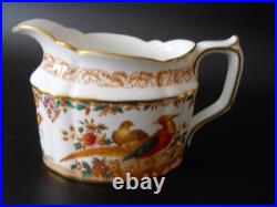 Royal Crown Derby Olde Avesbury A73 Covered Sugar Bowl & Creamer c. 1970's XLNT