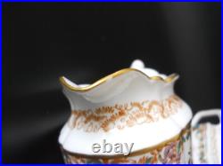 Royal Crown Derby Olde Avesbury A73 Covered Sugar Bowl & Creamer c. 1970's XLNT