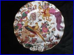 Royal Crown Derby Olde Avesbury A73 Pattern 6 x Fluted Dessert Plates 8.5 ins