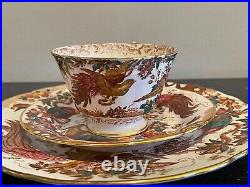 Royal Crown Derby Olde Avesbury A73 Pattern Cup, Saucer and Dessert Plate Set