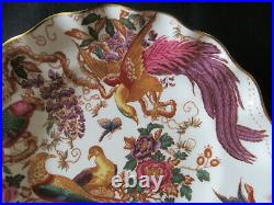 Royal Crown Derby Olde Avesbury A74 Pattern 6 x Fluted Dessert Plates 8½ins