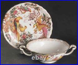 Royal Crown Derby Olde Avesbury Cream Soup & Saucer 6540601