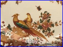 Royal Crown Derby Olde Avesbury Large 16 Serving Platter Birds Pheasants
