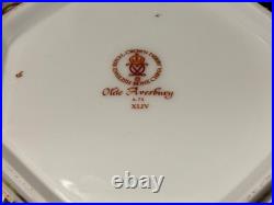 Royal Crown Derby Olde Avesbury Large Vegetable Serving Bowl 10 inch
