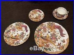 Royal Crown Derby Olde Avesbury Place Setting Dinner Salad Bread Plate Cup WOW