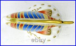 Royal Crown Derby Pacific Angel Fish Figurine Paperweight (4.5 In.) 2004 Ltd. Ed