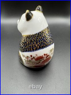Royal Crown Derby Panda Squirrel & Kingfisher Paperweights Mint