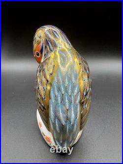 Royal Crown Derby Panda Squirrel & Kingfisher Paperweights Mint