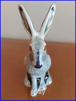 Royal Crown Derby Paper Weight Starlight Hare