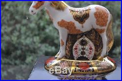 Royal Crown Derby Paperweight EPSOM FILLY Limited Edition & Original Box