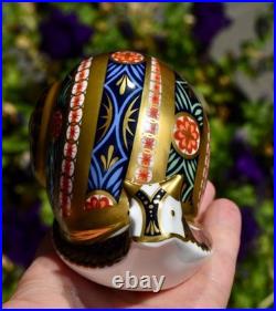 Royal Crown Derby Paperweight GARDEN SNAIL Ltd Edition /4,500 Gold Stopper
