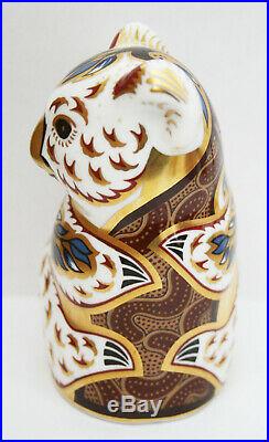 Royal Crown Derby Paperweight Koala And Baby Australian Collection Gold Stopper