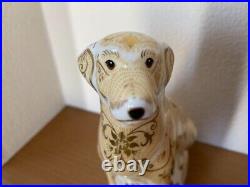 Royal Crown Derby Paperweight Labrador Large Figurine Excellent