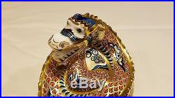 Royal Crown Derby Paperweight Rare Dragon of Happiness- Limited Edition