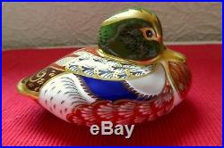 Royal Crown Derby Paperweight The Bakewell Duck