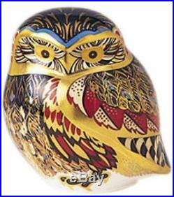 Royal Crown Derby Paperweight The Little Owl 1st Quality Brand New Boxed