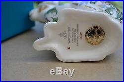 Royal Crown Derby Paperweight WINTER HARE 1st Quality & Original Box