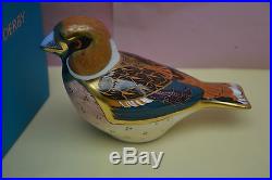 Royal Crown Derby Paperweights HAWFINCH 1st Quality & Original Box BRAND NEW