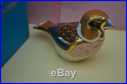 Royal Crown Derby Paperweights HAWFINCH 1st Quality & Original Box BRAND NEW