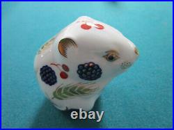 Royal Crown Derby Paperweights Hamster, Duck, Quail, Rabbit, Mouse, Hedghog Pick