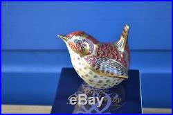 Royal Crown Derby Paperweights JENNY WREN 1st Quality & Original Box