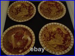 Royal Crown Derby Paradise 4 Dinner Plates 10 3/8 Sold Individually