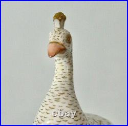 Royal Crown Derby Peacock Bird Sculpture Signed'l Tristram' Beautiful Vintage