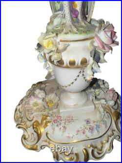 Royal Crown Derby Peacock Figurine 24cm Signed B. Barker Made in England
