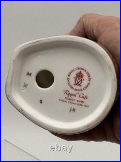 Royal Crown Derby Pearly King & Queen Cats 8