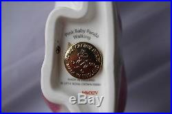 Royal Crown Derby Pink Baby Pandas Ltd Ed Paperweights MMXIV New Boxed