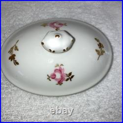 Royal Crown Derby Pinxton Roses Tea Pot Creamer Lidded Sugar Bowl Unused