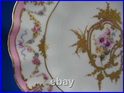 Royal Crown Derby Plate With Floral/ Gold Designs 8