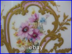 Royal Crown Derby Plate With Floral/ Gold Designs 8