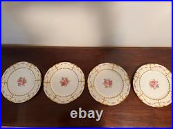 Royal Crown Derby Plates 8 3/4 Set of 4 England