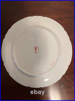 Royal Crown Derby Plates 8 3/4 Set of 4 England
