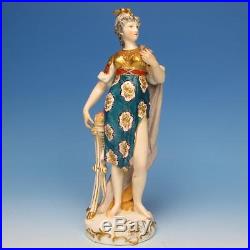 Royal Crown Derby Porcelain Early Goddess Figure Signed 9½ inches