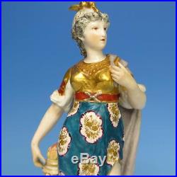 Royal Crown Derby Porcelain Early Goddess Figure Signed 9½ inches